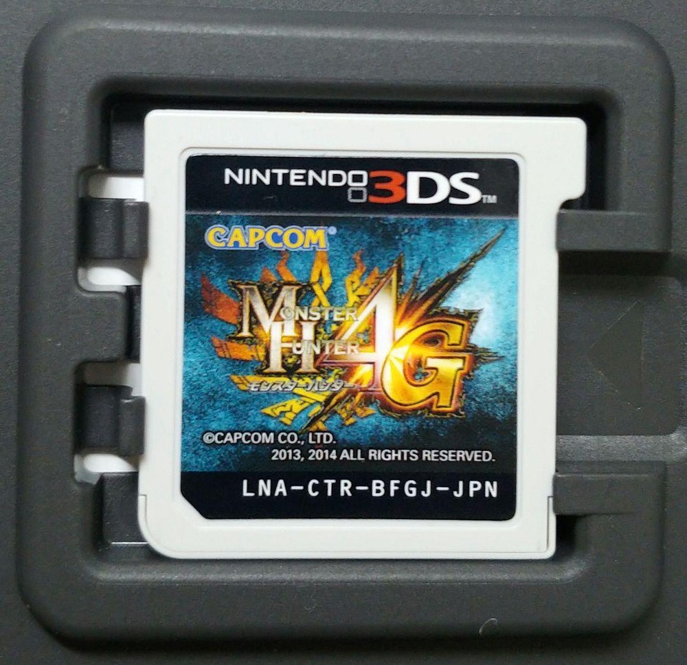 Monster Hunter 4G F/S-411 from japan Rare  Good condition