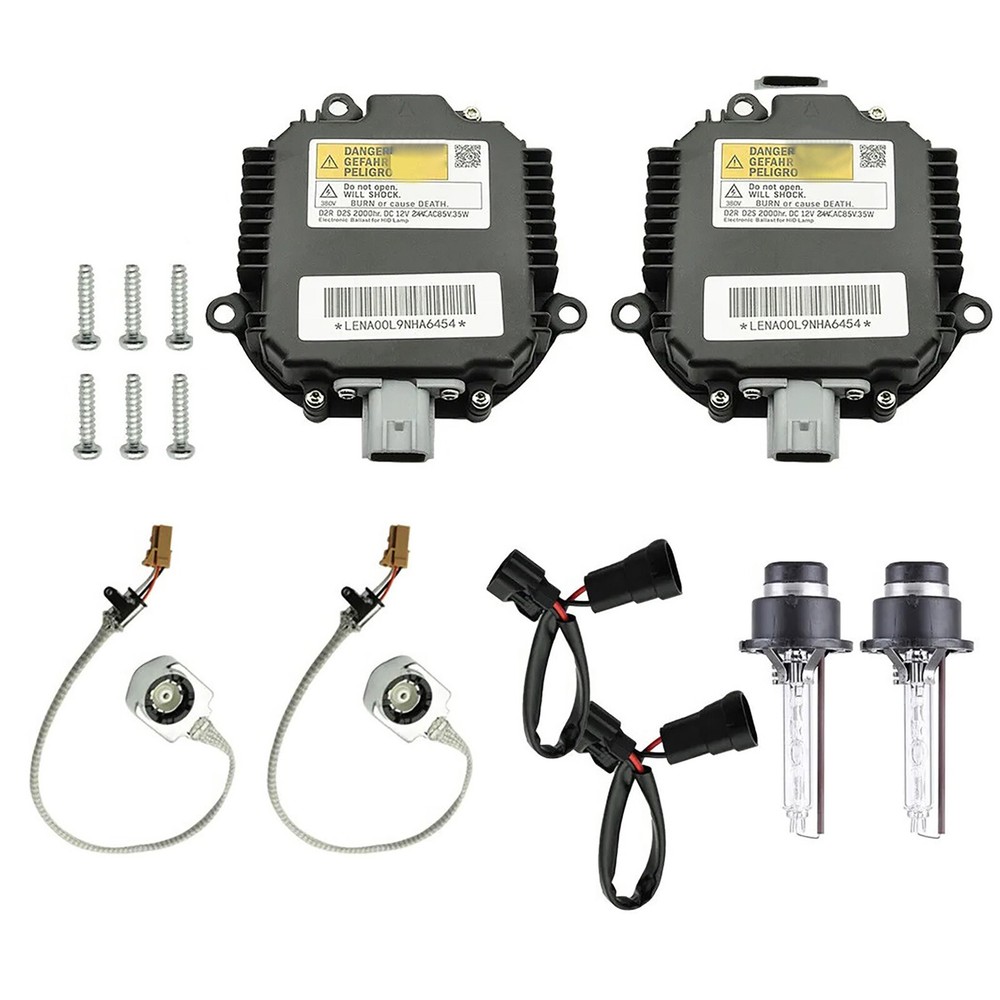 2pcs Xenon Ballast Igniter HID D2S Bulb Kit For Nissan Rogue 2008-2013 2008-2013