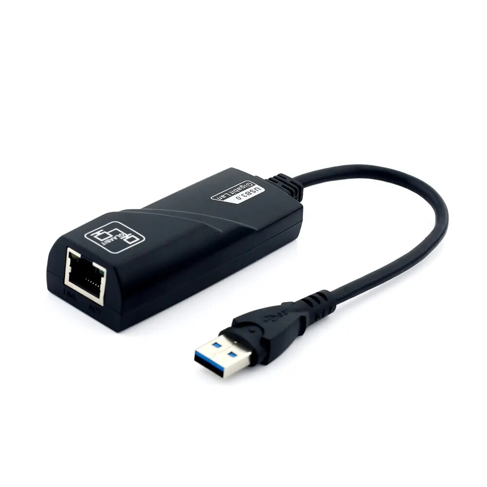 Ultra-Fast USB 3.0 to RJ45 Gigabit Ethernet Adapter with RTL8153 Chip