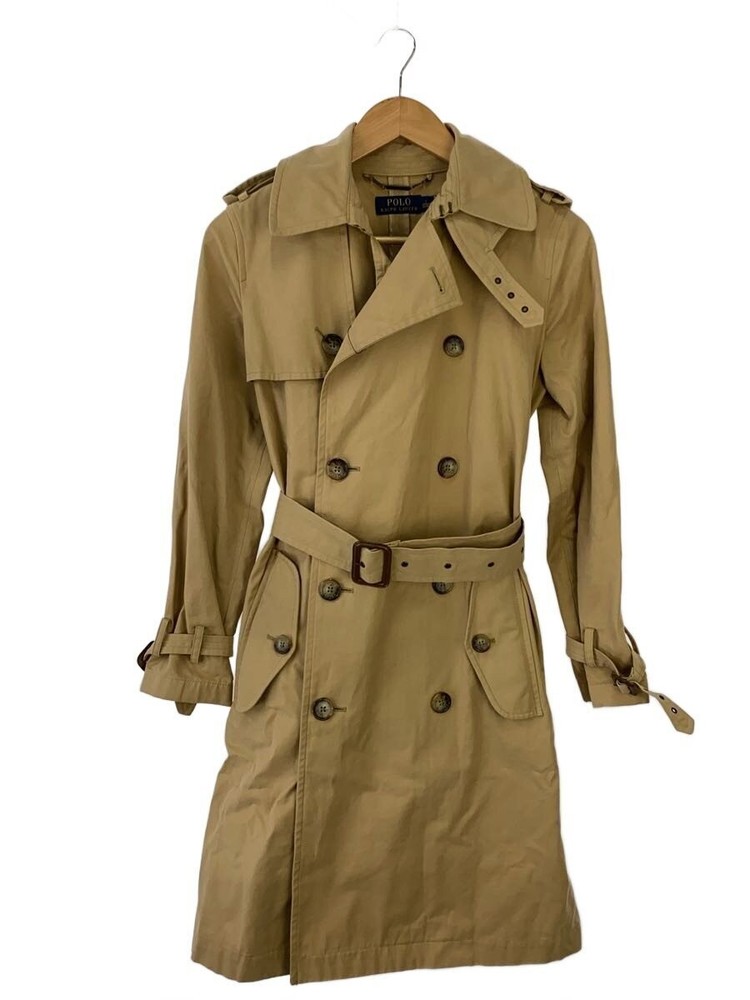 Polo Ralph Lauren Trench Coat/2/Cotton/Beige/211508903001  2274