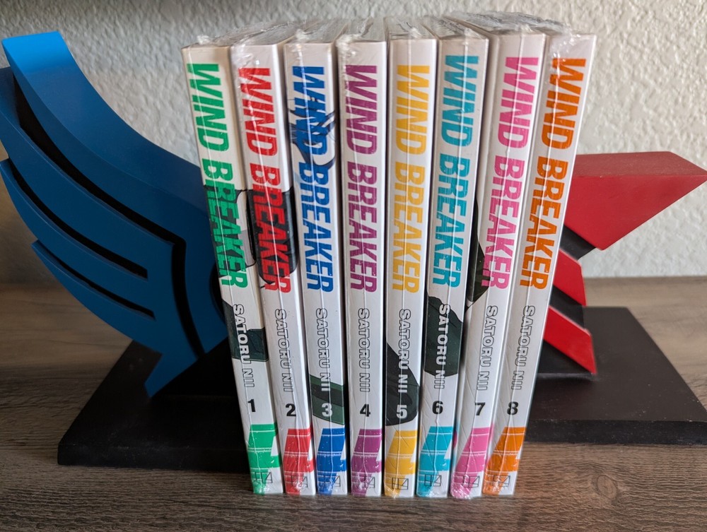 WIND BREAKER Vol 1-8 English Manga Set - New Satoru Nii Action