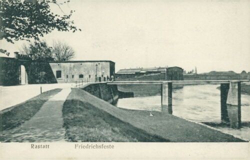 Ansichtskarte Rastatt Friedrichsfeste 1915  (Nr.752)