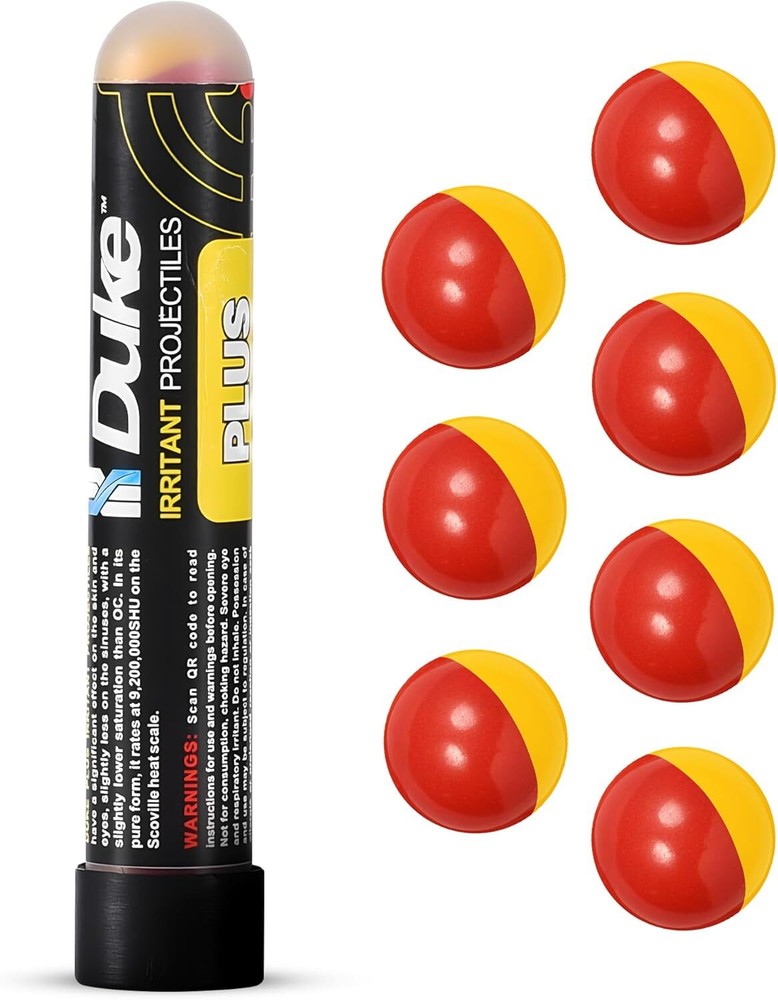 Duke Plus Non Lethal 68 Caliber Self Defense Balls - 68 Projectiles,...