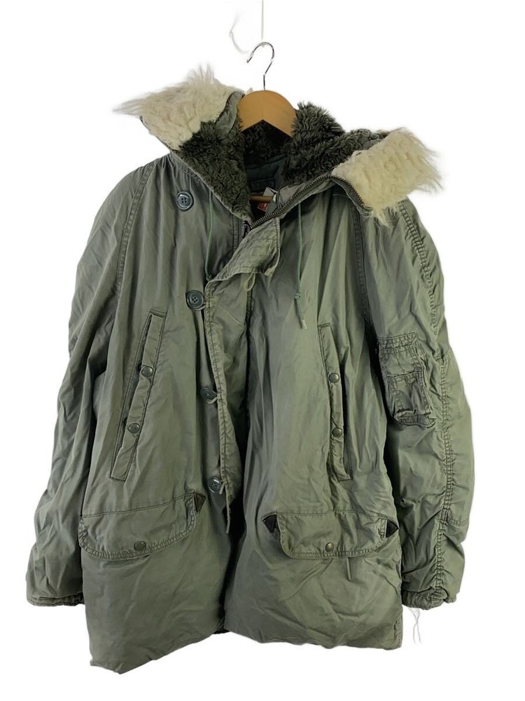 Us. Flight Jacket/-/Nylon/Grn/Plain 3392