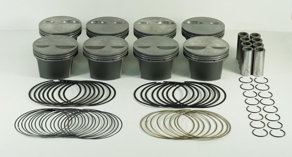 Mahle Engine Piston Kit - Fits Chevrolet small block 312ci,3.776bore,3.480stroke