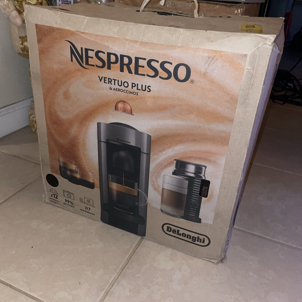 Nespresso ENV150BM Espresso Machine (Black). BRAND NEW