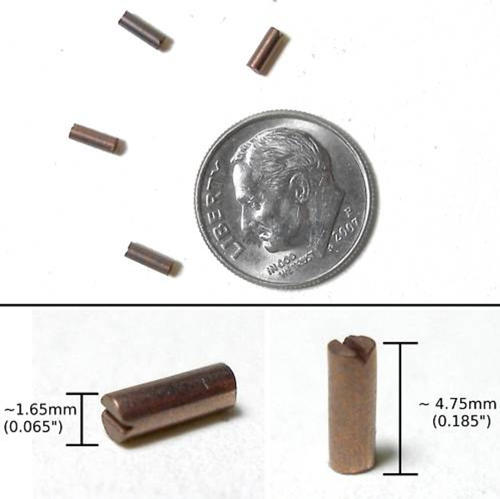 4pc AFX G-PLUS Original Equipment HO Slot Car Carbon Brushes G+ #8885 Unused A++