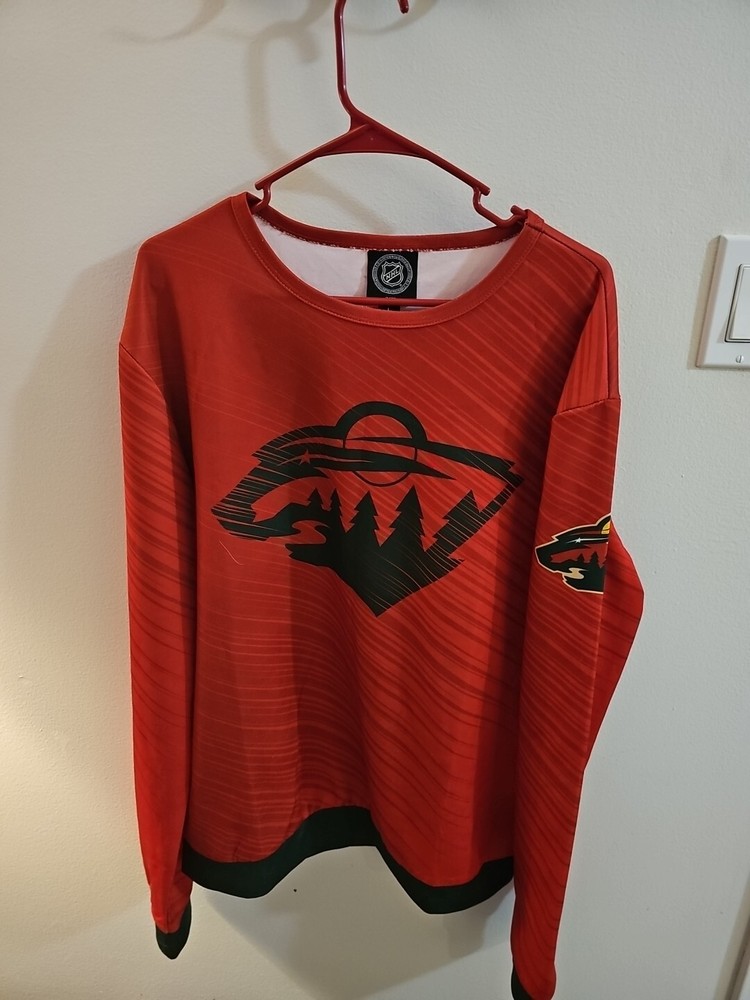 Minnesota Wild Mens Large Pullover