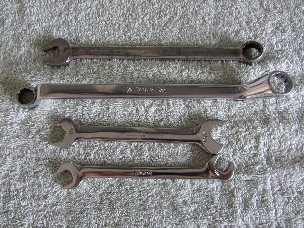 Snap-On Wrenches 4 pc. assortment