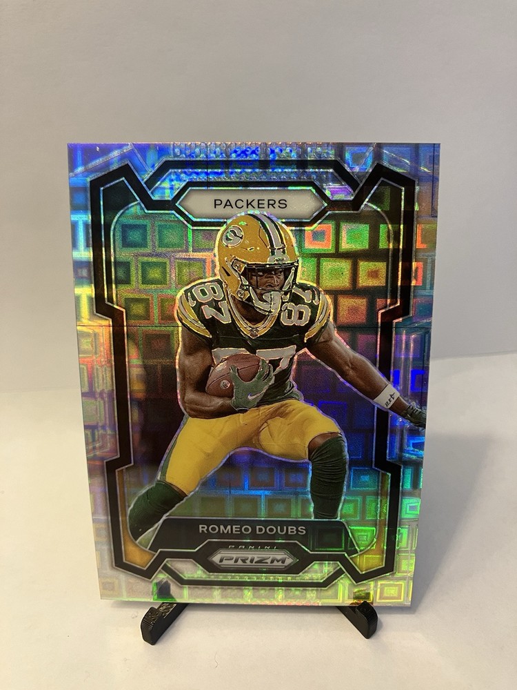 2023 Panini Prizm Romeo Doubs Pandora Packers Card /400 Limited Edition