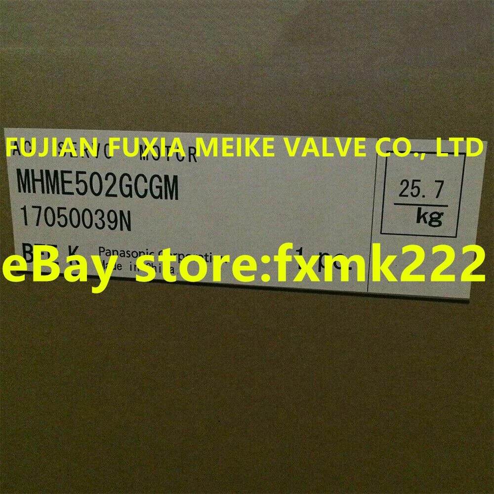 Panasonic New servo motor MHME502SCHM UPS or DHL fast delivery