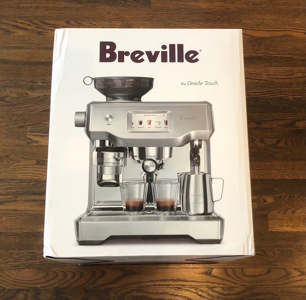 Breville Oracle Touch Automatic Espresso Machine in Brushed Stainless Steel