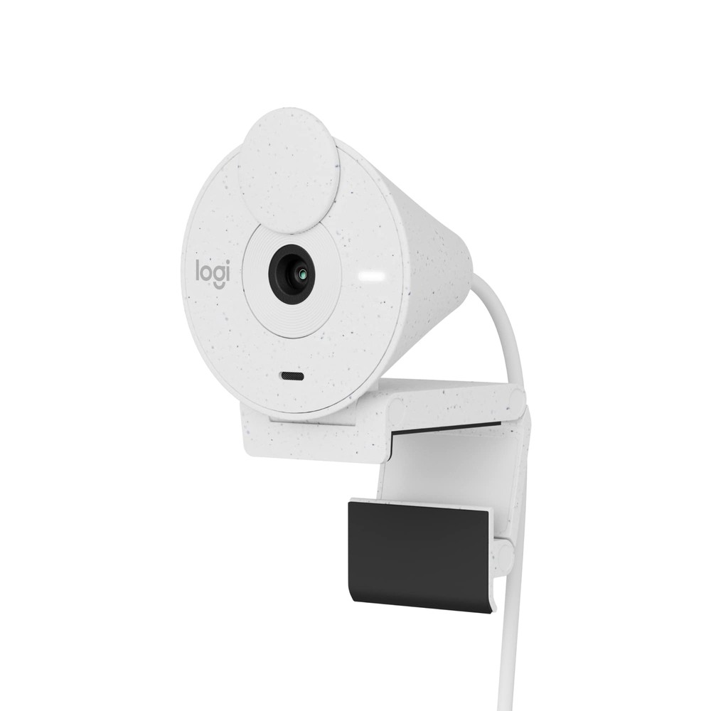 Logitech Brio 300 Full HD Webcam with Privacy Shutter, Noise Reduction Microphon-image