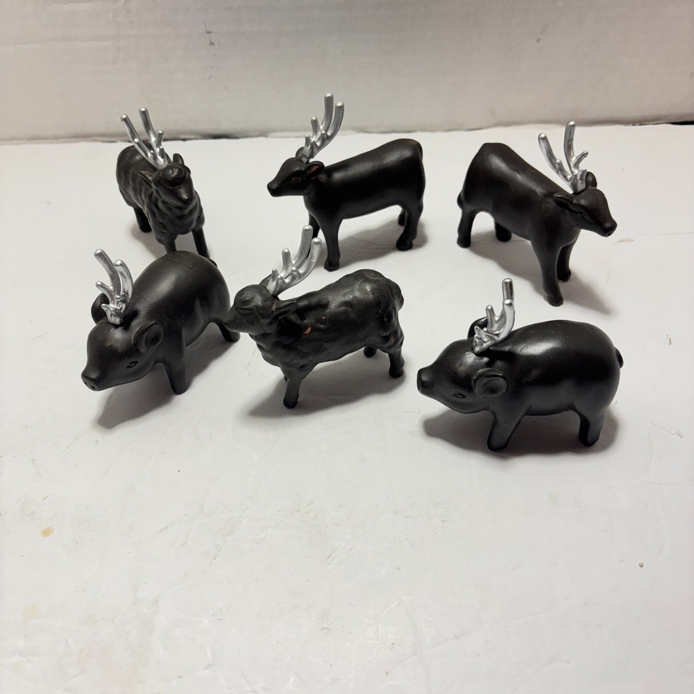 Christmas Animals All have Antlers New No box