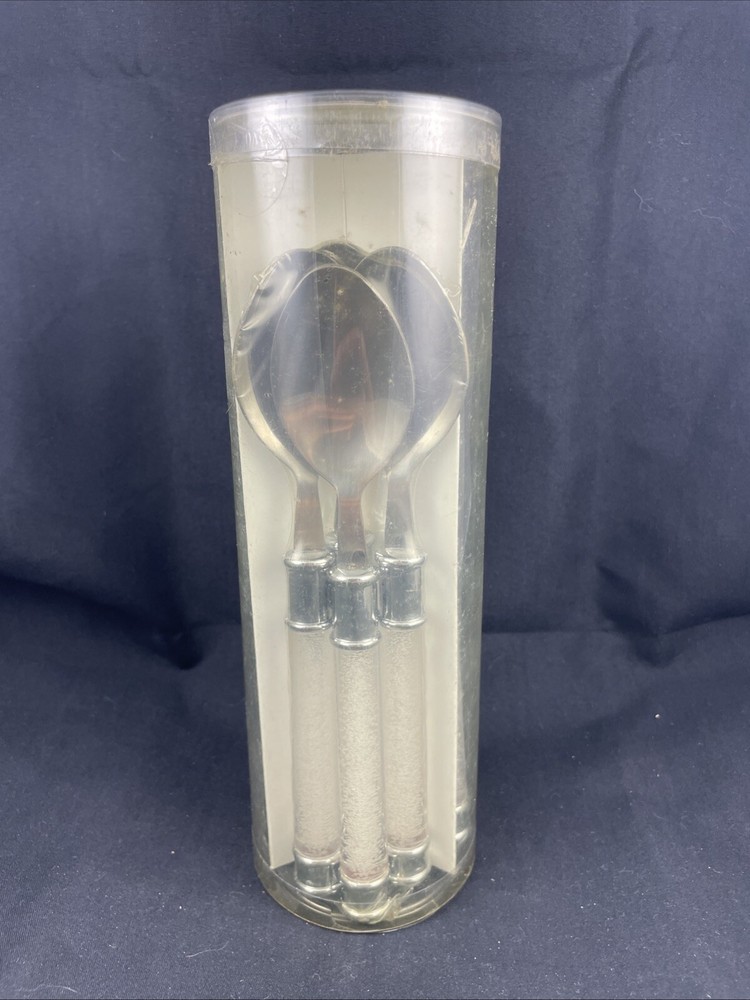 Target Brand Silverware 12 Piece Clear Handle