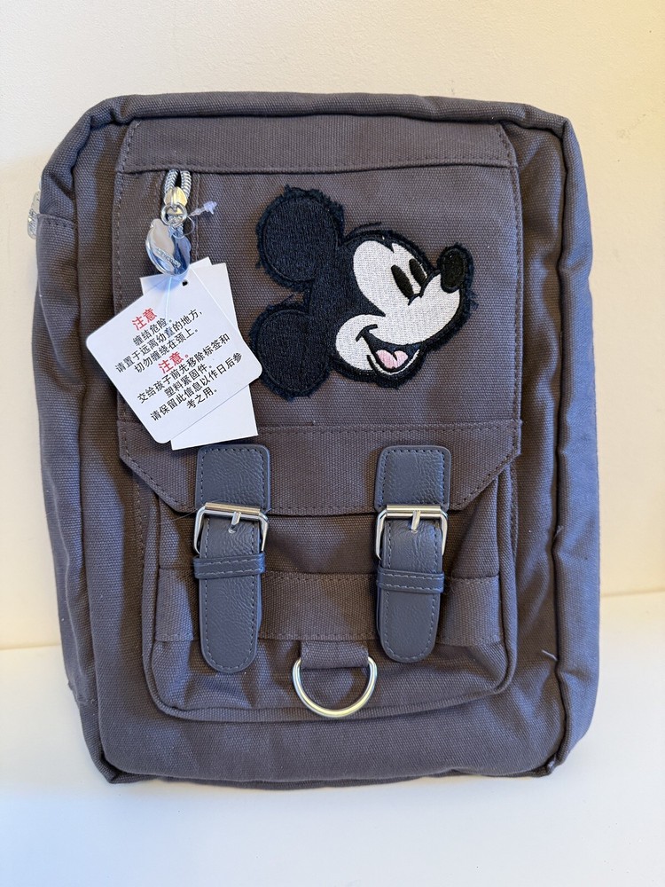 Disney Parks Mickey Mouse Pin Trading Backpack New with Tag