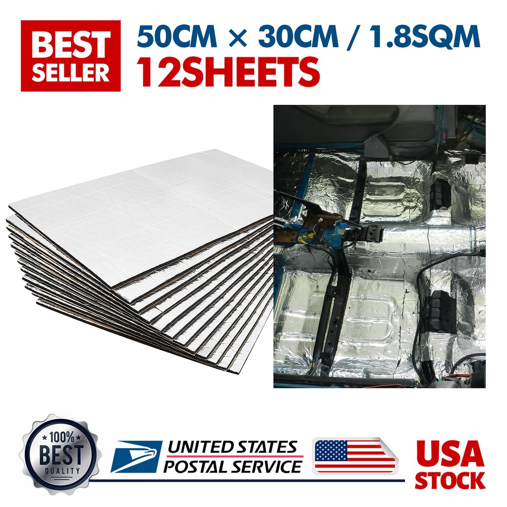 Sound Deadener Car Heat Shield Insulation Deadening Mat Waterproof 20