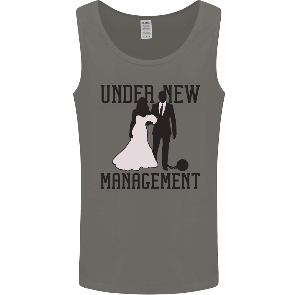 Just Married Under New Management Mens Vest Tank Top