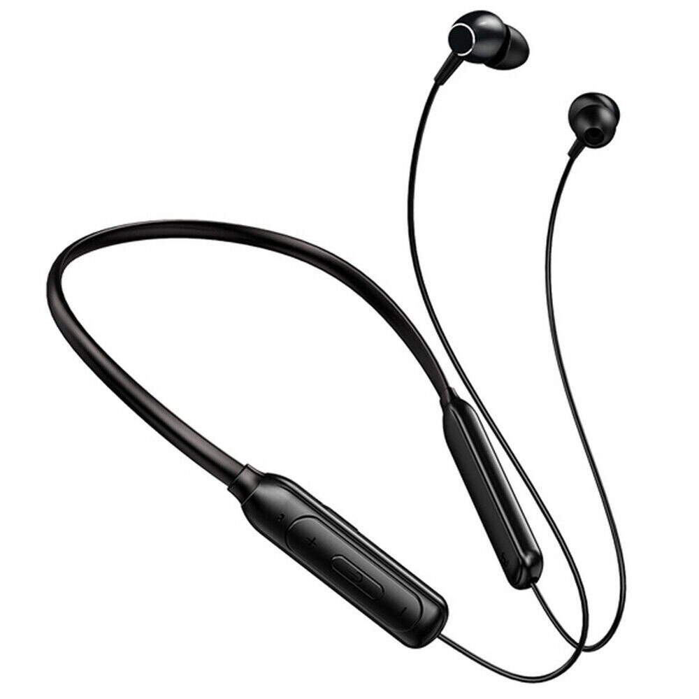 Bluetooth Neckband Earbuds In Ear Headphones with Mic for Running Sports Drive