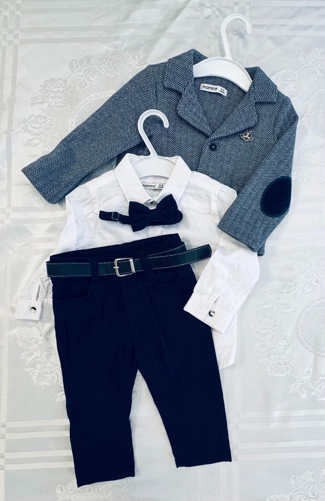 Official baby boy outfit Mamino brand size 6-9 Months