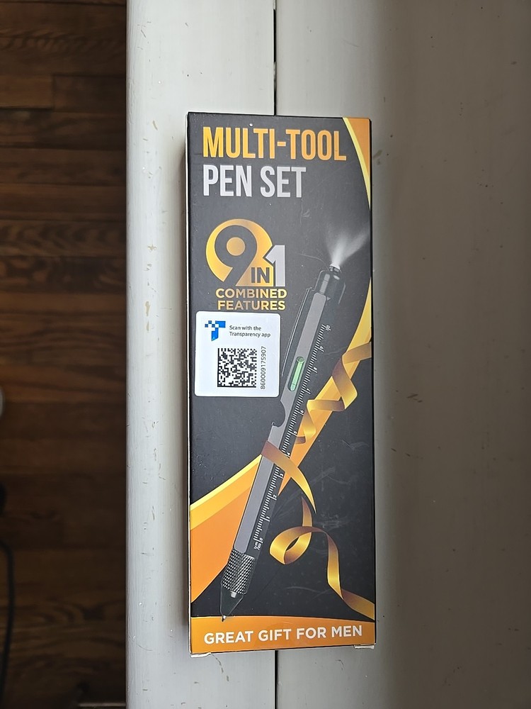 9-in-1 Multi-Tool Pen with Multiple Functions