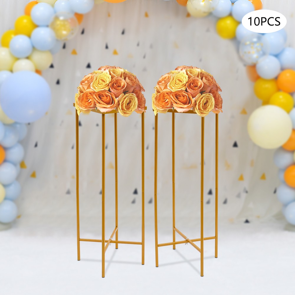 Wedding Flower Stand, Gold  Flower Stand, Wedding Centerpieces FlowerStand