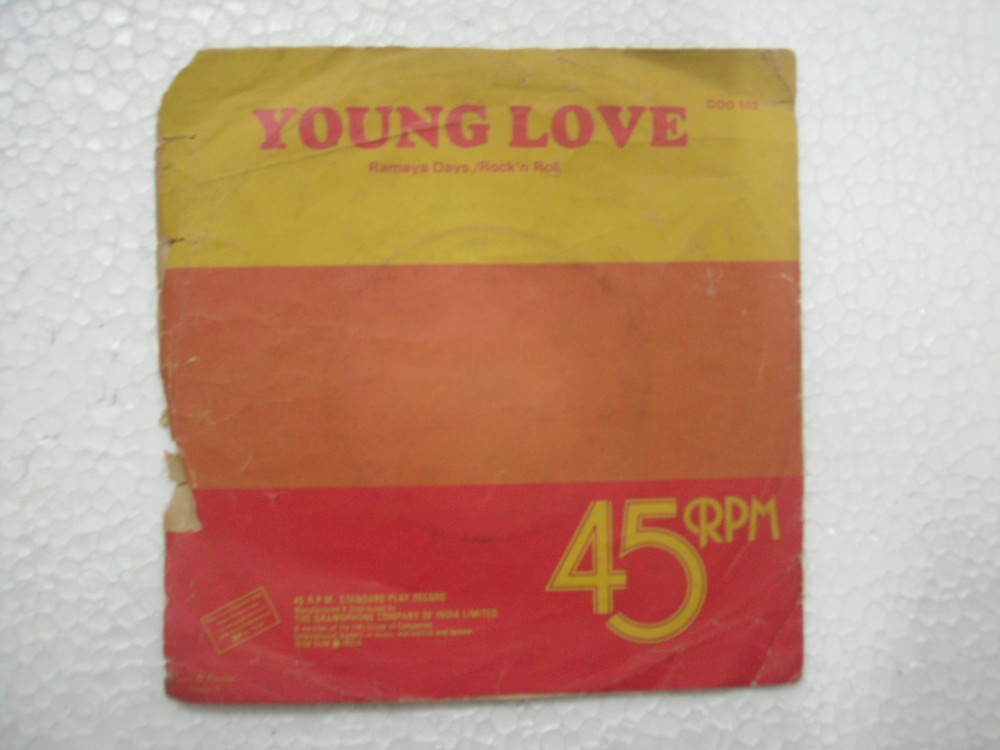 YOUNG LOVE ODO 103 RAMAYA EMI RARE SINGLE 7