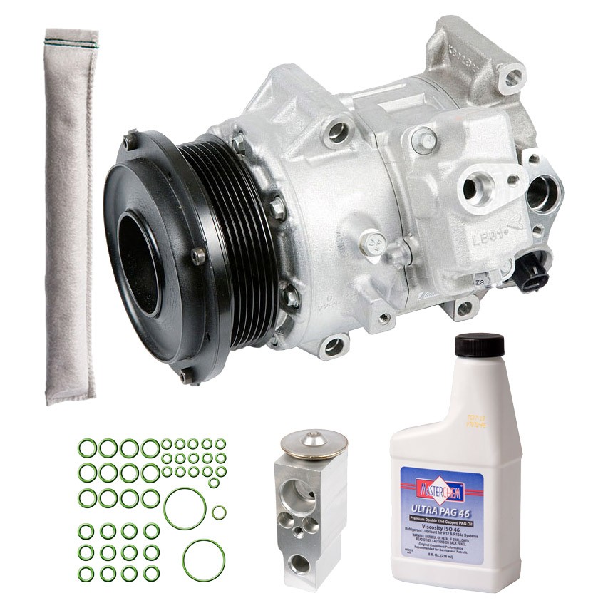 2007-2013 Lexus LS460 OEM AC Compressor with A/C Repair Kit DAC