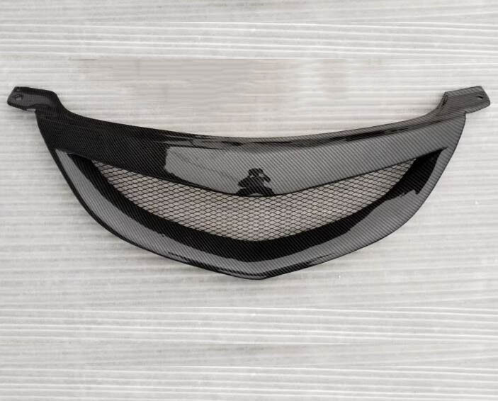 Mazda 3 2006-2012 Carbon Pattern Front Bumper Upper Grille Mesh