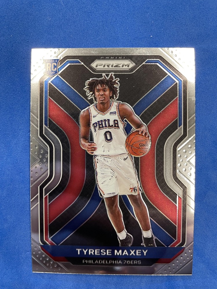2020-21 Panini Prizm #256 Tyrese Maxey