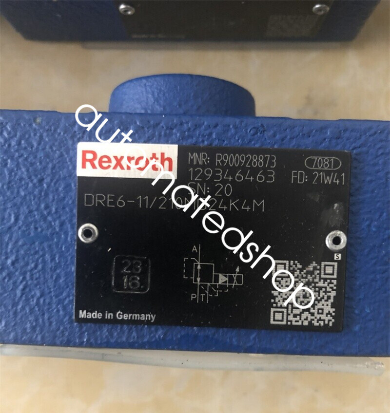 Rexroth DRE6-11/210MG24K4M R900928873 Hydraulic valve UPS Shipping
