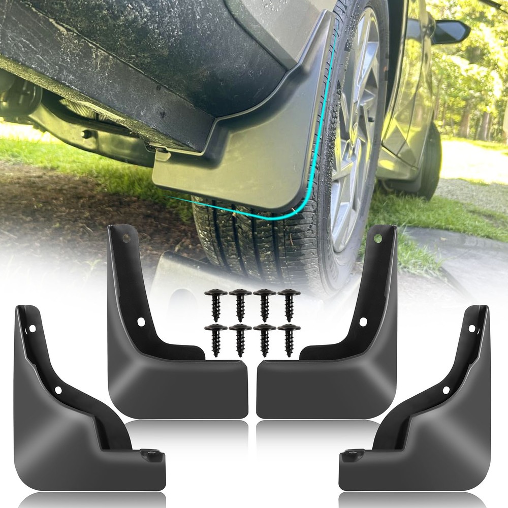 4X Mud Flaps Splash Guards Mudguard Front Rear For Hyundai Elantra 2024-2026 CN7