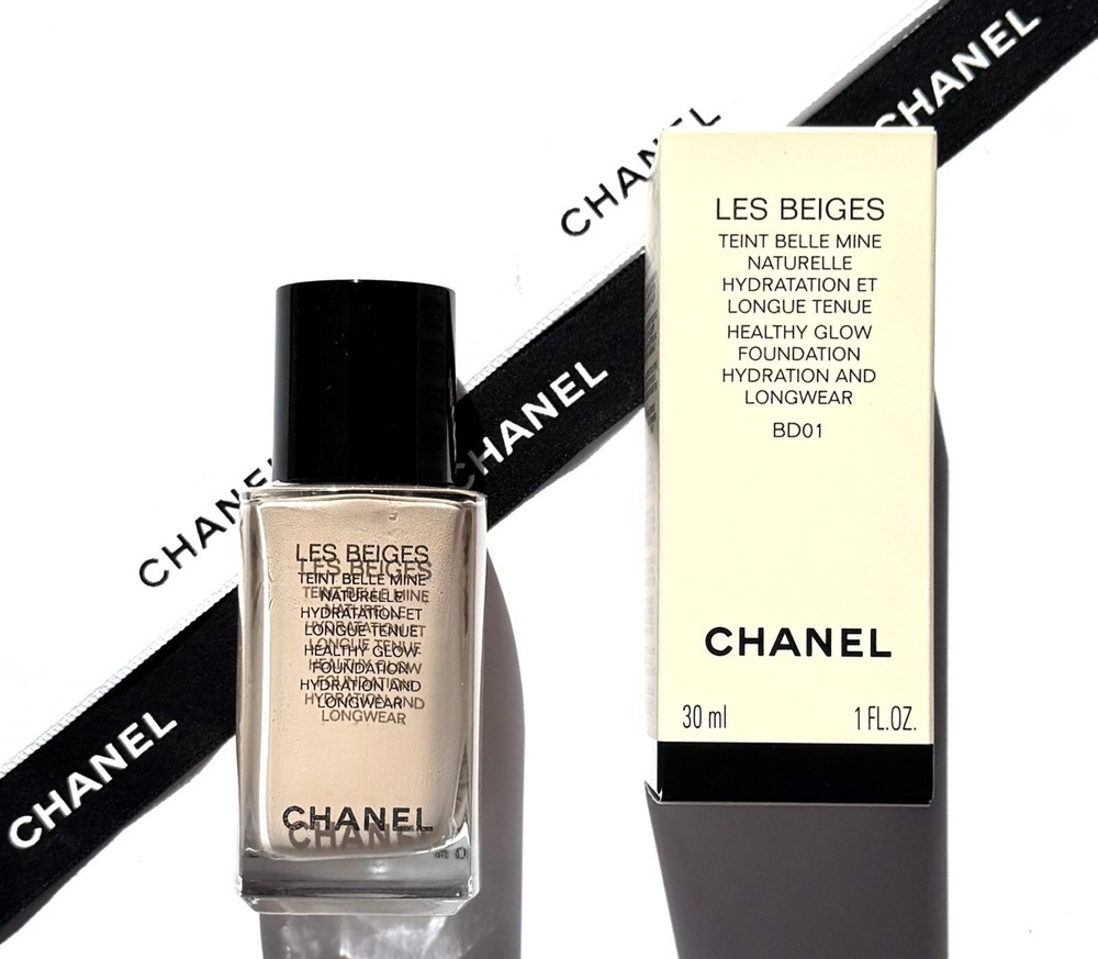 Chanel Les Beiges Healthy Glow Foundation Hydration And Longwear BD01 30ml
