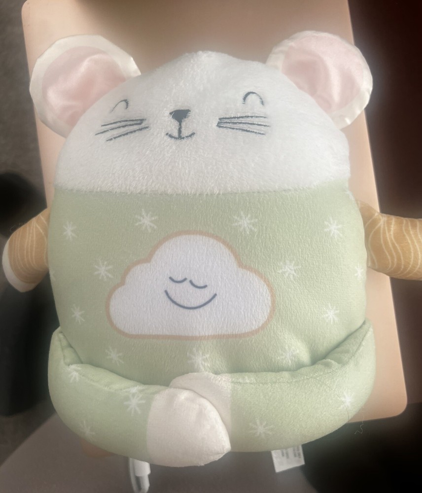 Fisher-Price Meditation Mouse, Plush Toy with Soothing Sounds Guided Meditation
