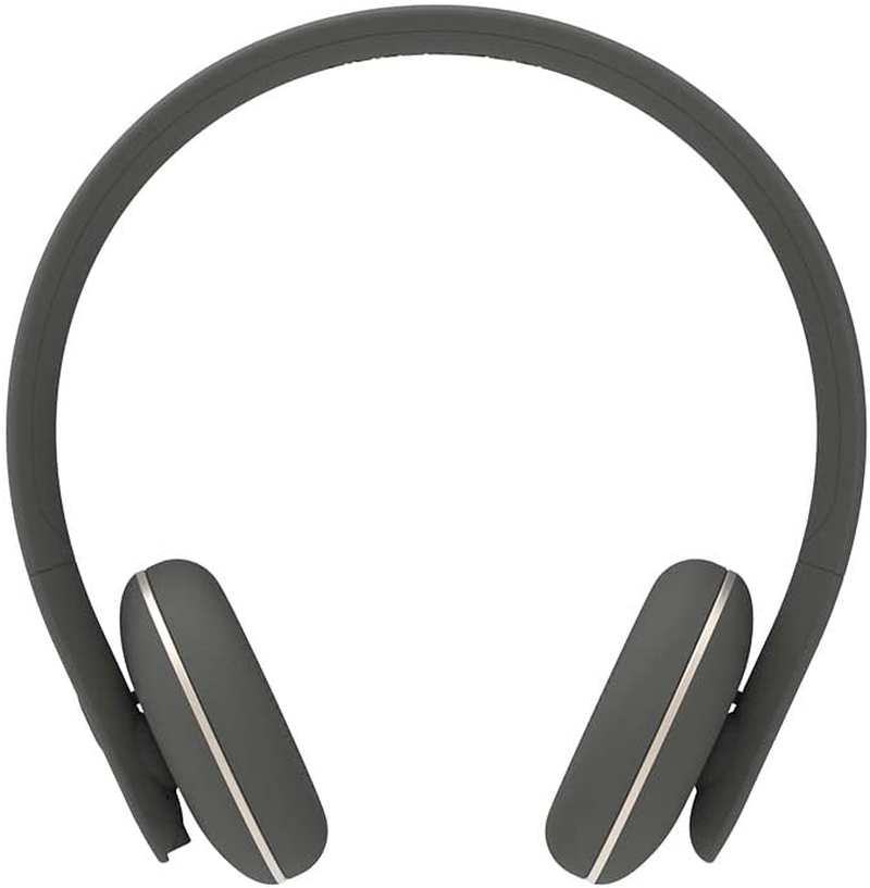 Ahead Wireless Bluetooth on Ear Headphones, Black, Noise Cancelling, 20 Hours Lo