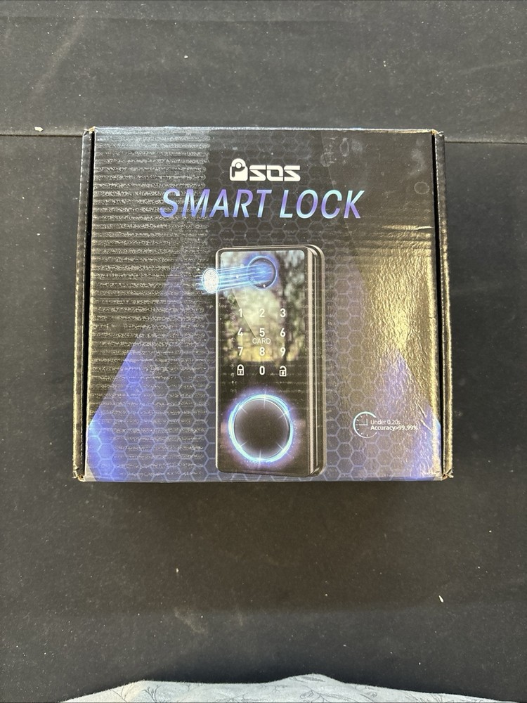 Smart Keyless Entry Door Lock with Keypad & Fingerprint – No Keys Needed