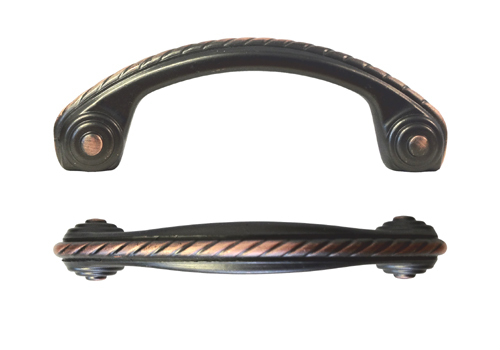 Oil Rubbed Bronze Rope Kitchen Cabinet Drawer Knobs and Pulls  3