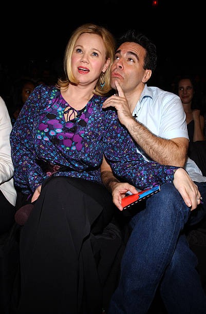 Caroline Rhea and Mario Cantone at Mercedes Benz Fashion Week Spri- Old Photo 4