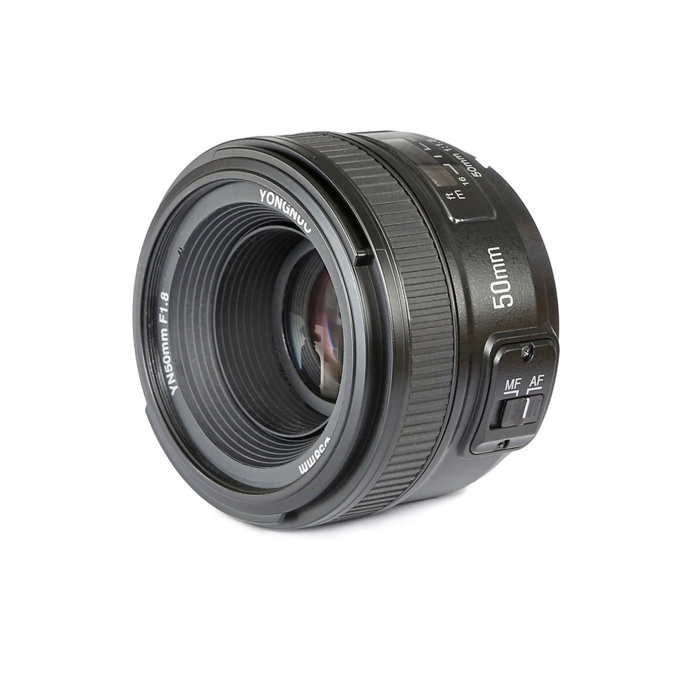 YN50mm F1.8N Fast Prime Lens with Auto/Manual Focus for DSLR Cameras