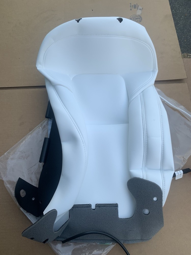 NEW OEM 17-23 Tesla Model 3 1St Row Seat Back Soft Trim Cover RH 1920672-02-A