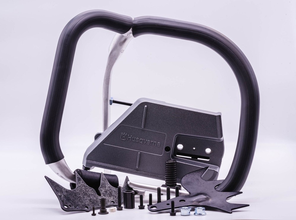 OEM Full Wrap Handle with Spikes & Clutch Cover for Husqvarna 565 572XP