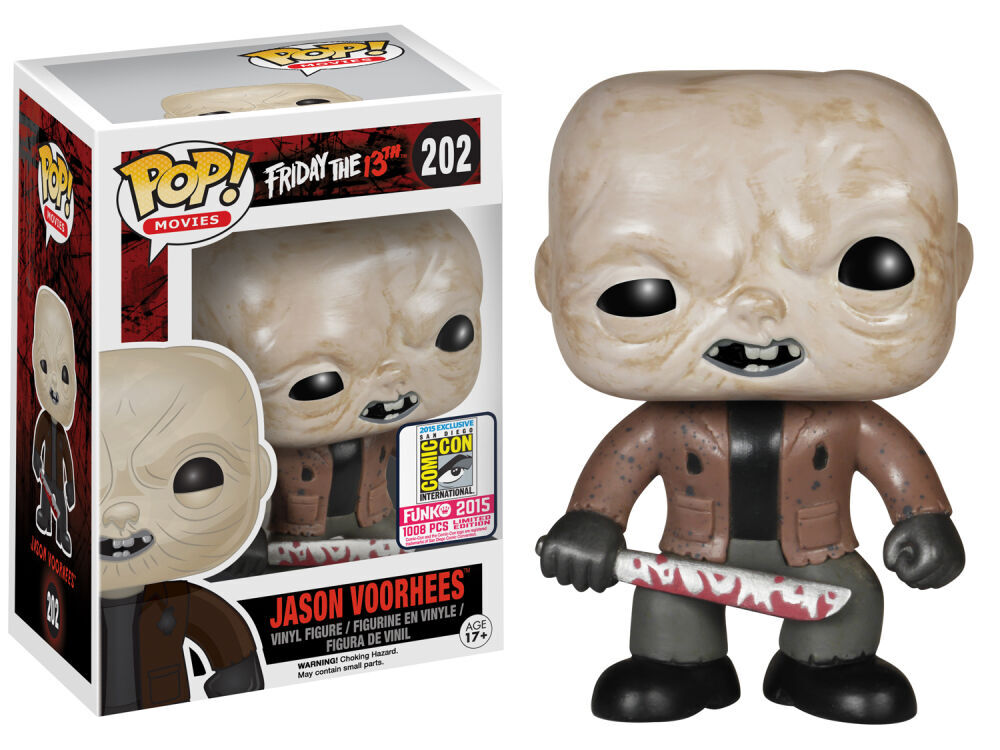 Funko Pop! Vinyl: Friday the 13th - Jason Voorhees (Unmasked) - San Diego Comic Con (Exclusive) #202