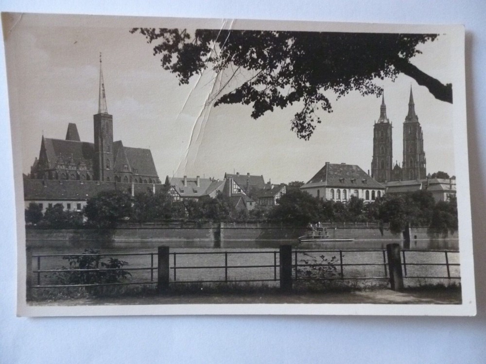 Postcard Wroclaw Cathedral Island H.-S. Photocard