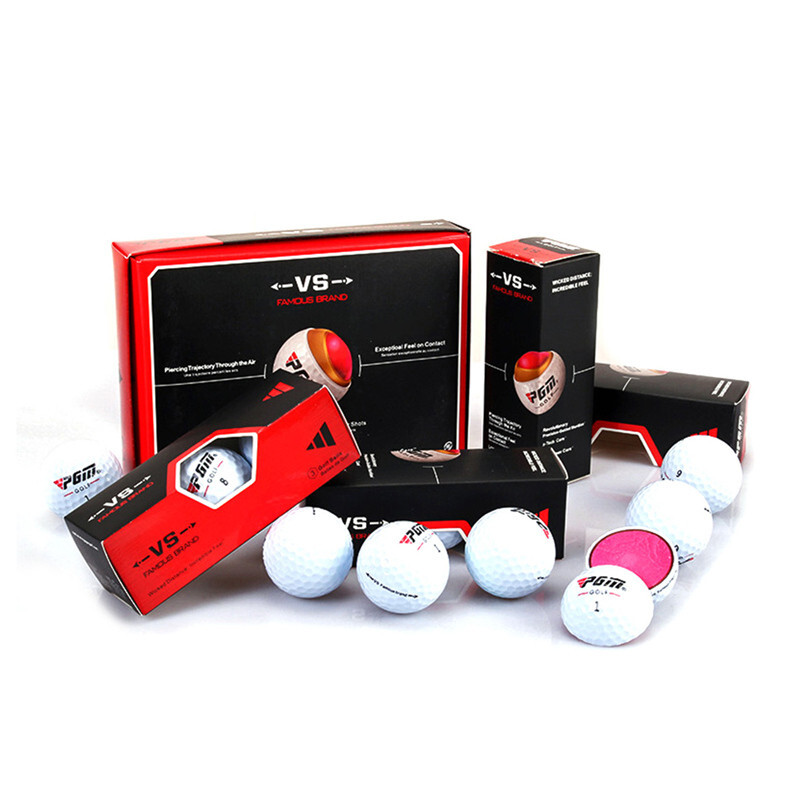 Premium 3-Layer Golf Ball Set in Gift Box for Enhanced Game Performance