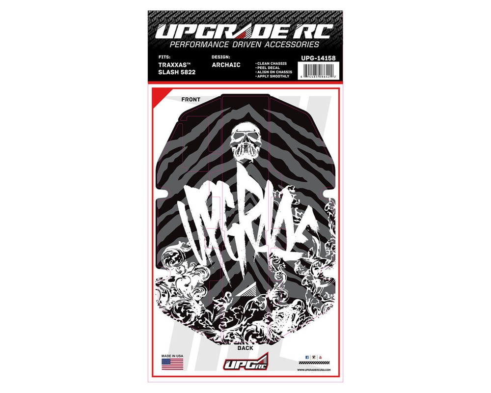 UpGrade RC Chassis Protector for Traxxas® Slash® 2WD (Archaic) (1) [UPG-14158]