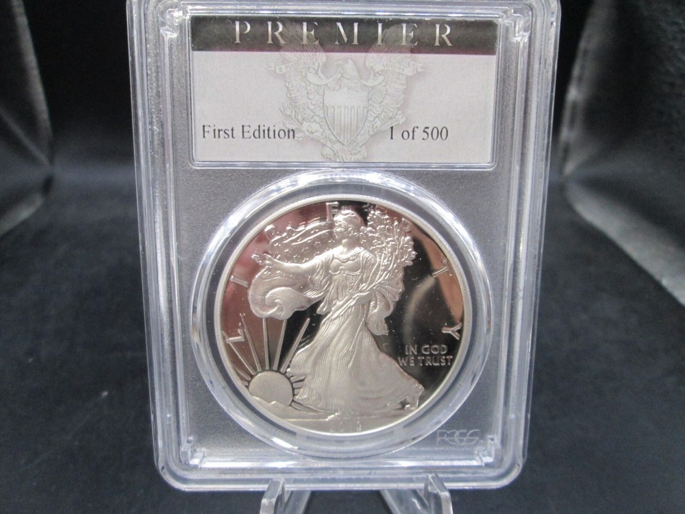2019 American Eagle 1oz Silver Proof PR70 DCAM .999 Fine PCGS Graded