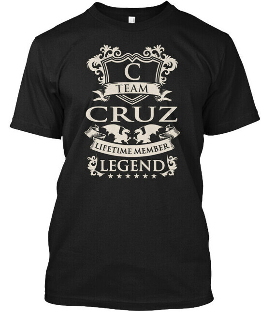 Team Cruz Name Legend Family T-Shirt Made in the USA Size S to 5XL