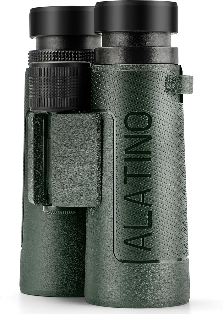 High Powered 12x42 Binoculars with Bak-4 Prisms for Bird Watching and Hunting