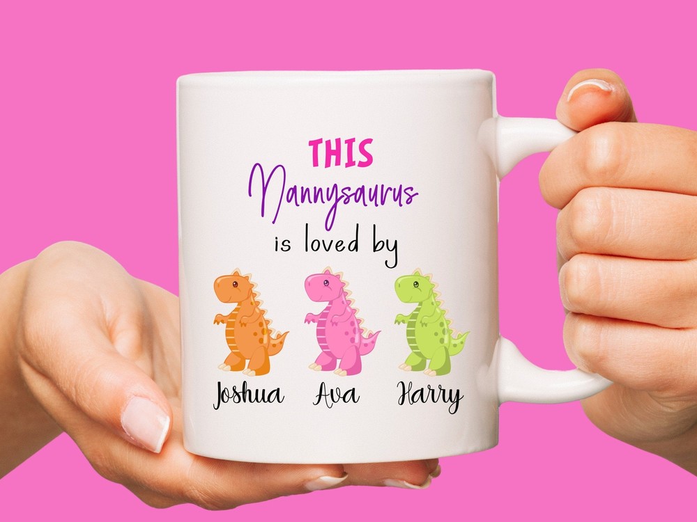 Custom Coffee Mug For Nanny Grandmum Grandma Nan Mothers Day Gift For Grandmum