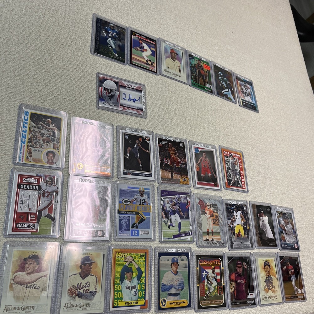 Ty Law RC Keyshawn Johnson Rare RC Tre Jones RC 29 Card Lot